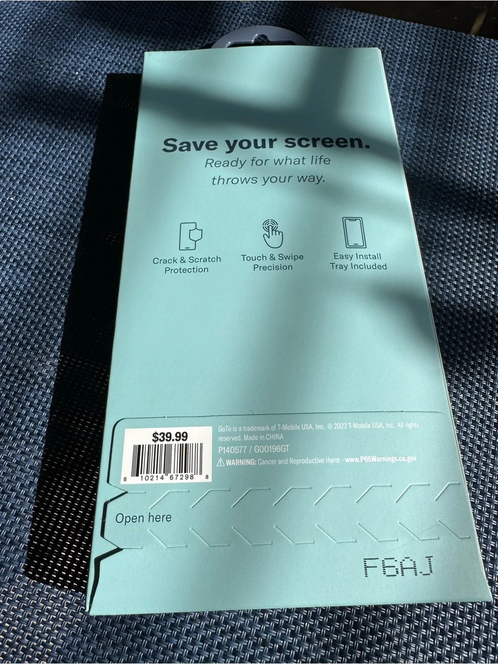 Screen protector for Samsung Galaxy S22+